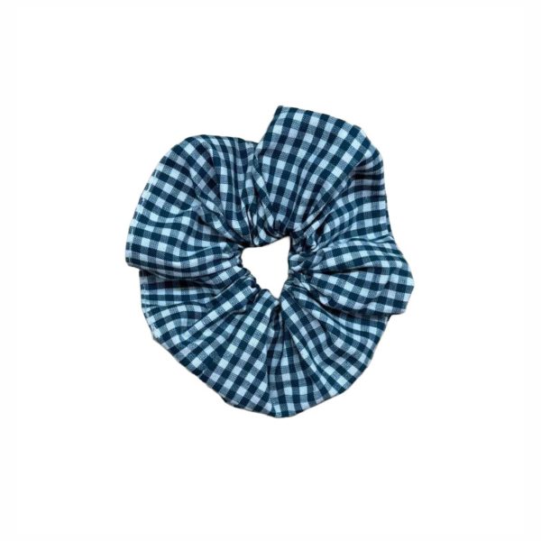 Geruite scrunchie